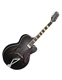 GRETSCH G100BKCE Synchromatic Archtop Cutaway Rosewood Flat Black Electric Acoustic Guitar