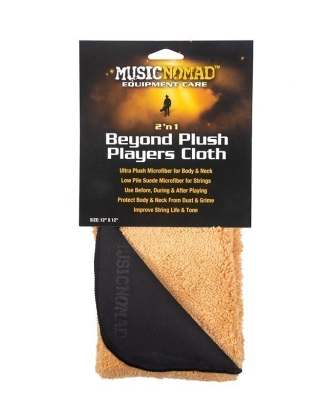 MUSICNOMAD MN241 Πανί Καθαρισμού 2 σε 1 Beyond Plush Players Cloth για σώμα, μπράτσο και χορδές