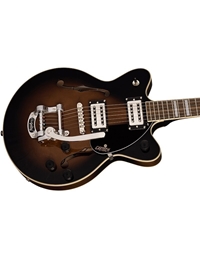GRETSCH G2655T Streamliner Center Block Jr. Double-Cut with Bigsby Laurel Brownstone Maple Electric Guitar (Ex-Demo product)