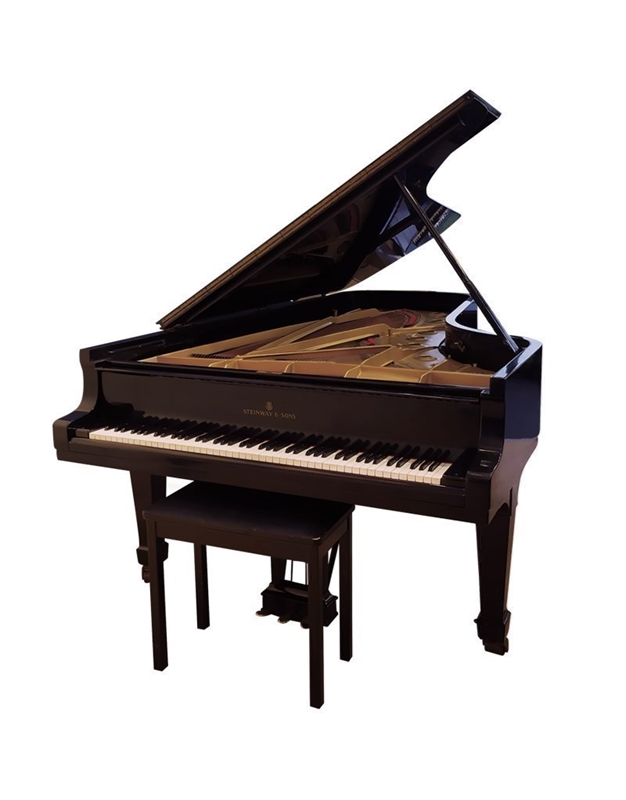 STEINWAY D-274 Grand Piano Polished Ebony 2.74 m Length