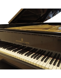 STEINWAY D-274 Grand Piano Polished Ebony 2.74 m Length