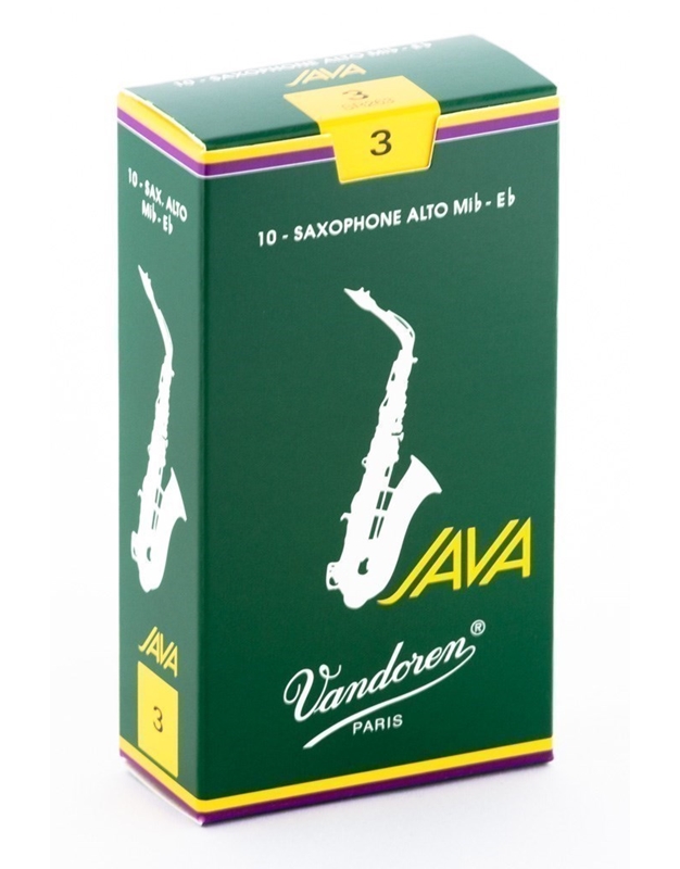 VANDOREN Java Green Alto Saxophone Reed No. 3 (1 piece)