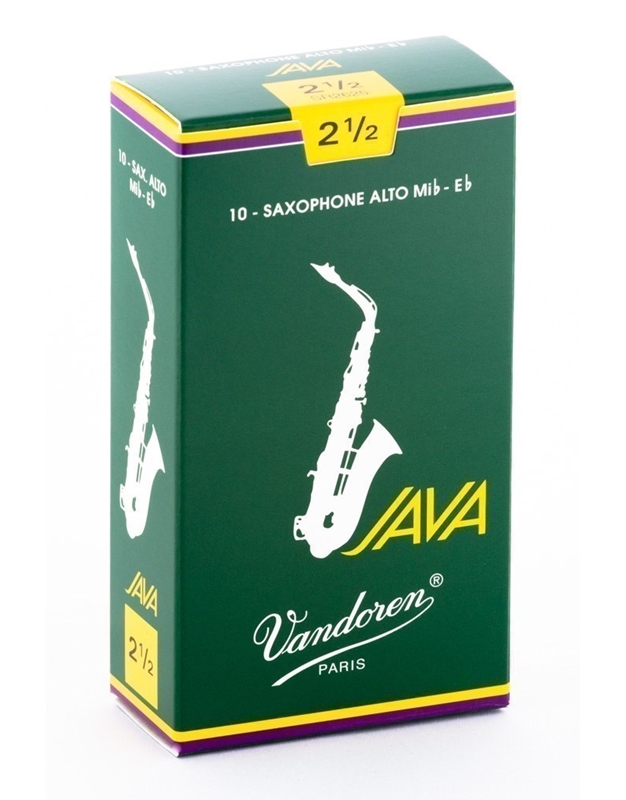 VANDOREN Java Green Alto Saxophone Reed No. 2.5 (1 piece)