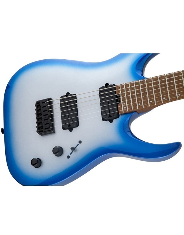 JACKSON Pro Series Signature Misha Mansoor Juggernaut HT7 Caramelized Maple Blue Sky Burst 7string Εlectric Guitar