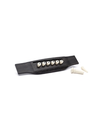 MARTIN 18APP28 Acoustic Guitar Bridge and End Pins White/Black