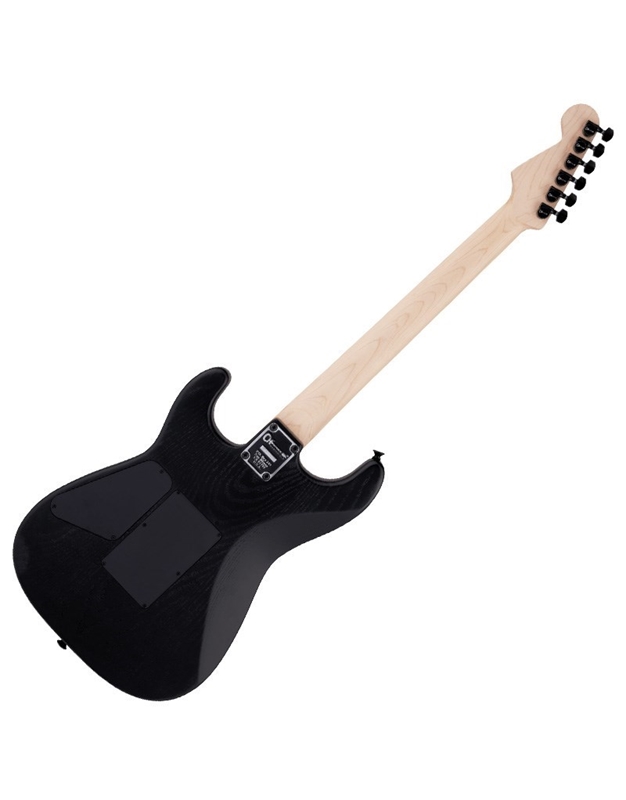 CHARVEL Pro-Mod San Dimas Style 1 HSS FR E Sassafras Ebony Satin Black Electric Guitar