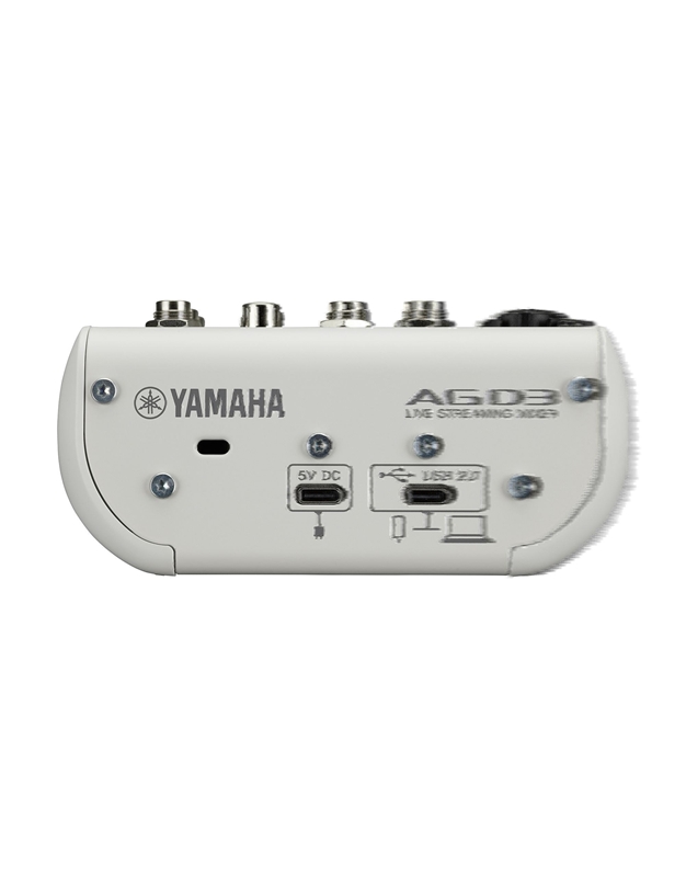 YAMAHA AG-03-MK2-W-LSPK Live Streaming Pack