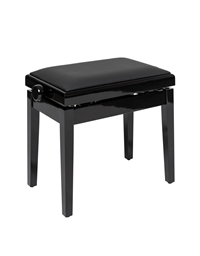 STAGG PBH 390 BKP SBK Ηydraulic Piano Bench Polished Black Adjustable