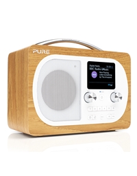 PURE Evoke H4 Digital Radio DAB+ and Bluetooth, Οak