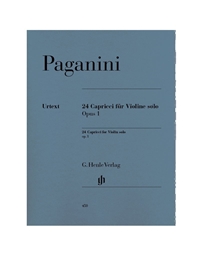 Nikolo Paganini - 24 Capricci Op. 1 / Εκδόσεις Henle Verlag