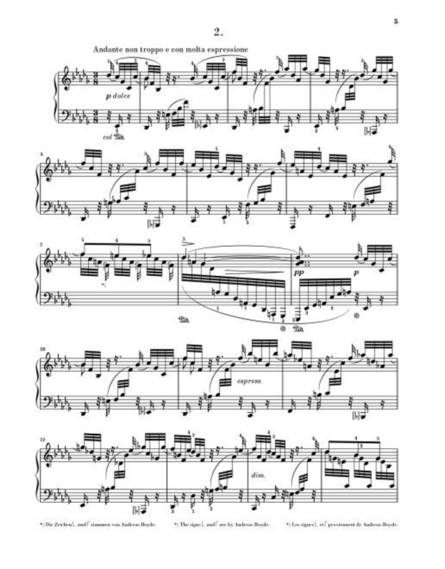 Johannes Brahms - 3 Intermezzi Op. 117/ Εκδόσεις Henle Verlag- Urtext