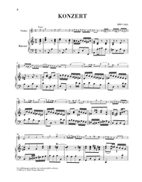 Johann Sebastian Bach - Violin Concerto in A Minor BWV 1041 / Henle Verlag Edition