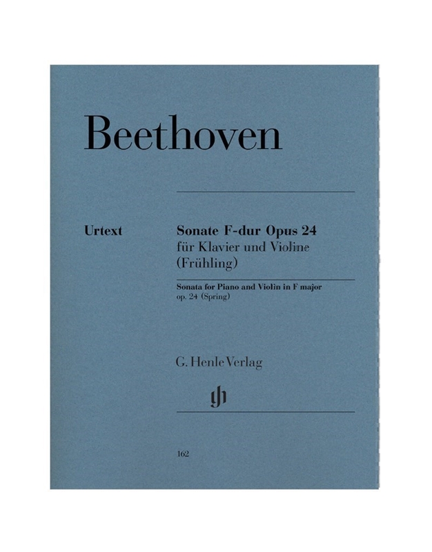 Ludwig Van Beethoven - Sonata For Piano And Violin F Major Op. 24 / Henle Verlag Edition