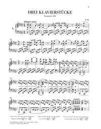 Franz Schubert - 3 Piano Pieces /  Impromptus D 946 / Εκδόσεις Henle Verlag- Urtext
