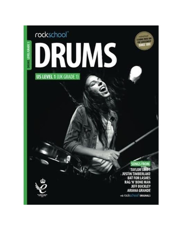 Rockschool - Drums Grade 1 2018 (BK/AUD)