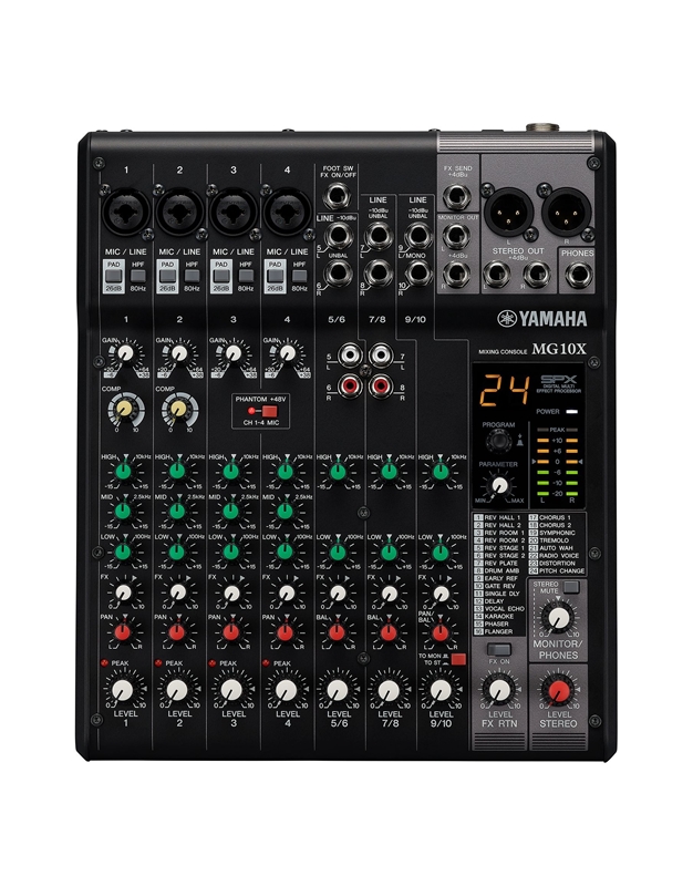 YAMAHA MG-10-X Analog Mixer