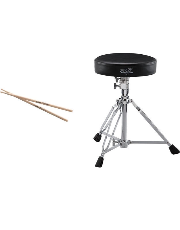 ROLAND DAP-2X V-Drums Drum Throne  and Sticks Set