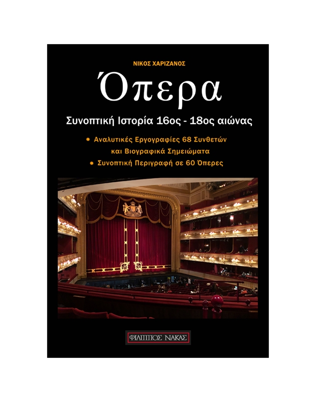 Χαριζάνος Νίκος - Όπερα, Συνοπτική Ιστορία