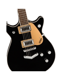 GRETSCH G5222 Electromatic Double Jet BT V-Stoptail w/ Laurel Black Electric Guitar