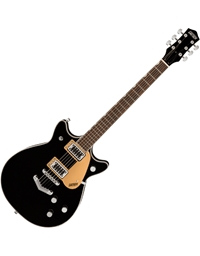 GRETSCH G5222 Electromatic Double Jet BT V-Stoptail w/ Laurel Black Electric Guitar