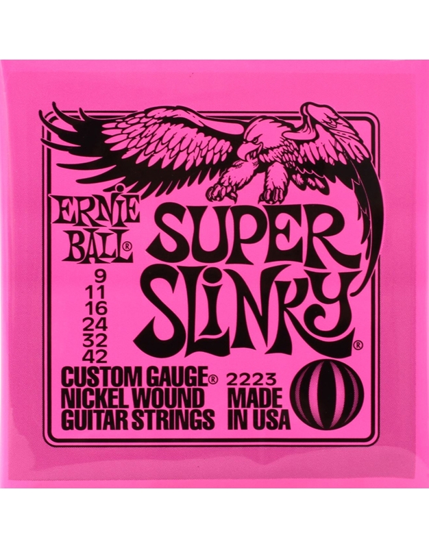 ERNIE BALL Super Slinky 0,09 2223 Electric Guitar Strings