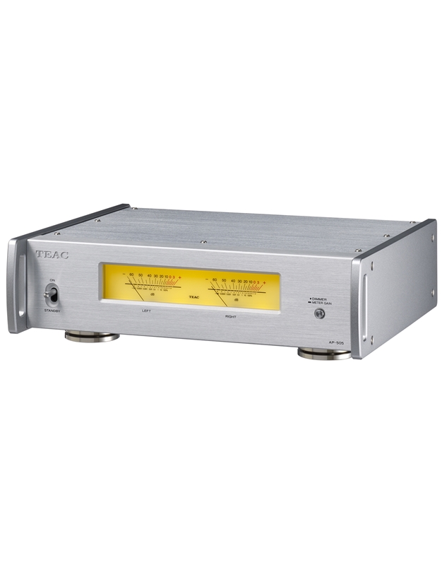 TEAC AP-505 Stereo Power Amplifier Silver