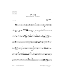 Constant Franz - Danse, For Guitar And Piano