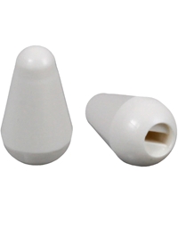 ALL PARTS Switch knobs for Strat Καπάκια για Διακόπτη Χωνευτά White (Σετ 2 Τμχ)