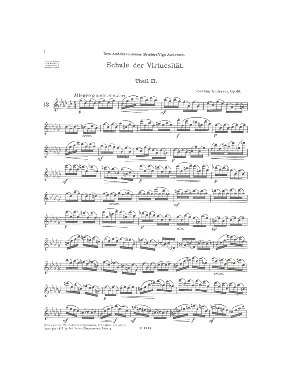 Andersen 24 Grand Studies Op.60 N.2
