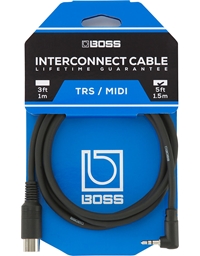 BOSS BMIDI-5-35  TRS-MIDI Interconnect Cable  1,5m