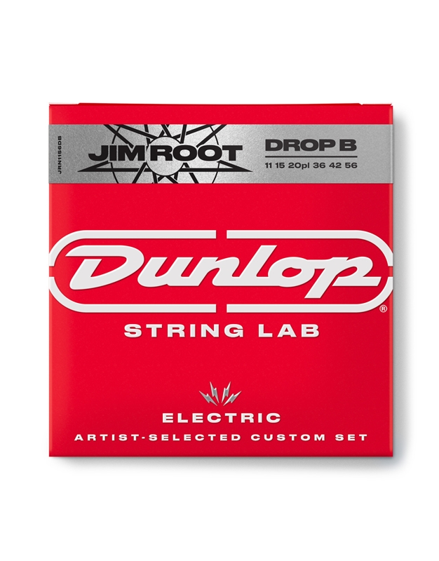 DUNLOP JRN1156DB  Lab Series Jim Root Drop B Electric Guitar Strings (11-56)