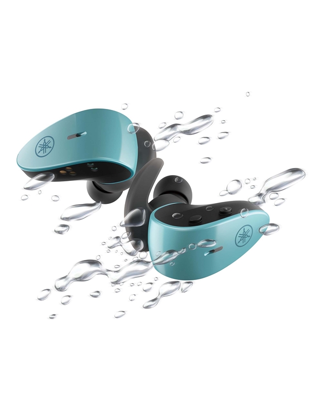YAMAHA TW-ES5A Green Ακουστικά Sport in ear με Μικρόφωνο Bluetooth