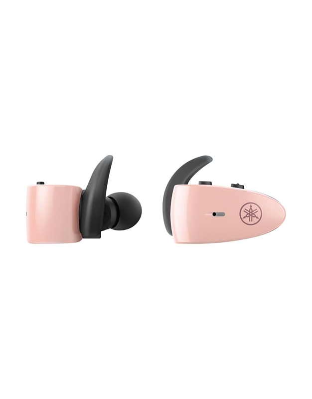 YAMAHA TW-ES5A Pink Ear Headphones with Microphone Bluetooth