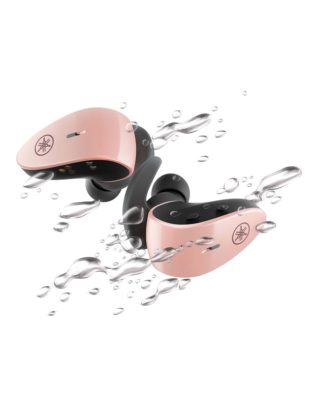 YAMAHA TW-ES5A Pink Ακουστικά Sport in ear με Μικρόφωνο Bluetooth