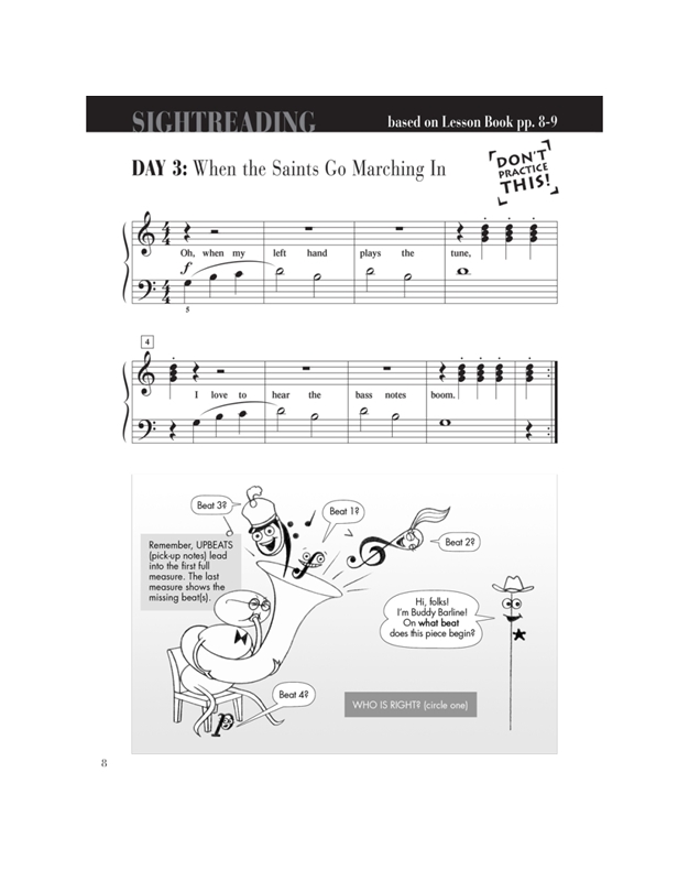Piano Adventures - Sightreading Book, Level 2A
