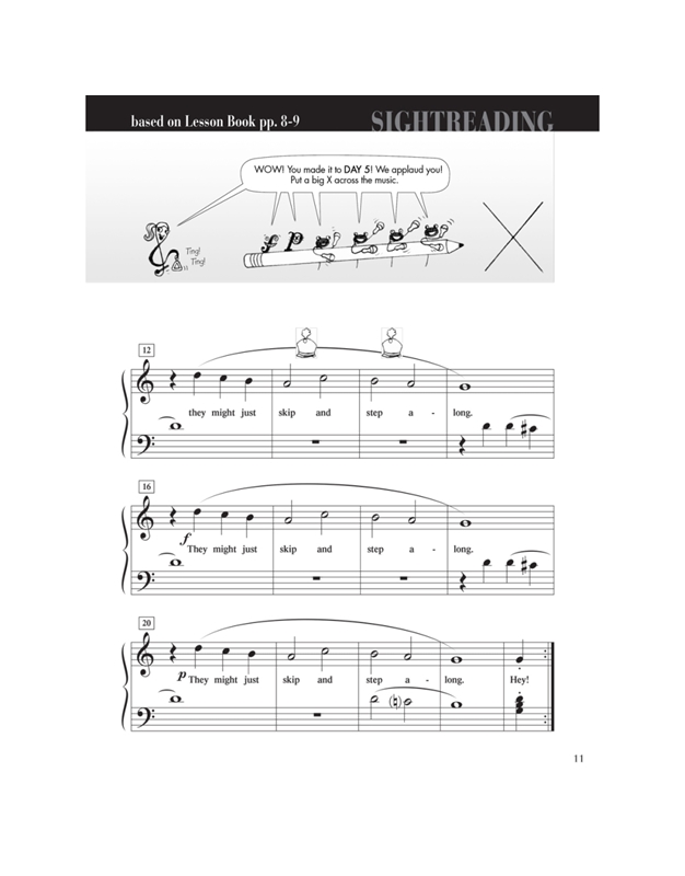 Piano Adventures – Sightreading Book, Level 2A