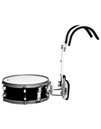 PREMIER Olympic 615055BK Black  Snare Drum 14'' x 5.5" with Carrier and Sticks
