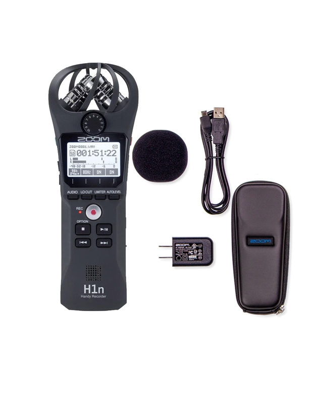ZOOM H1n-VP MP3 / Wave Mobile Recorder Μαύρο