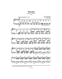 Khachaturian Aram - Toccata For Piano