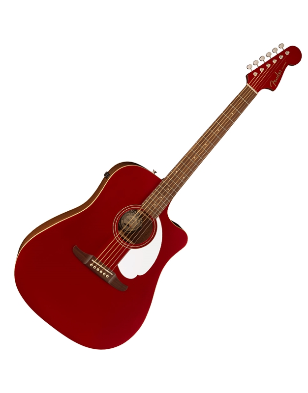 FENDER Redondo Player w/ Walnut Candy Apple Red Ηλεκτροακουστική Κιθάρα