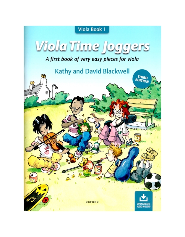 Viola Time Joggers - A First Book Of Very Easy Pieces For Viola, 3rd Edition B/Aud
