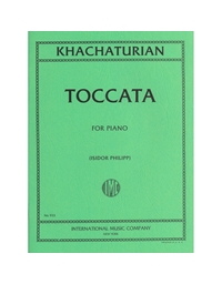 Khachaturian Aram - Toccata, For Piano