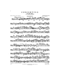 David Ferdinand - Concertino In Eb Major, Op. 4