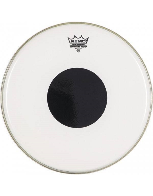 REMO CS-0112-10 Drumhead 12'' Sound contol Black Dot Bottom Coated