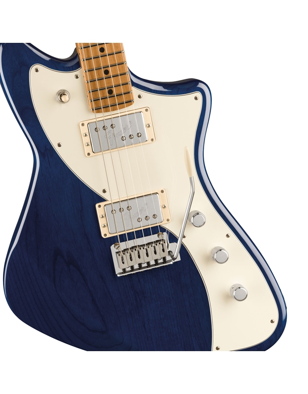 FENDER Limited Edition Player Plus Meteora w/ Maple Sapphire Blue Transparent Electric Guitar