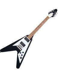 EPIPHONE Kirk Hammett 1979 Flying V Ebony Electric Guitar
