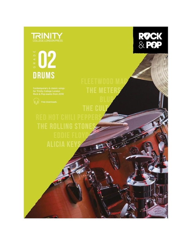 Trinity College London Rock & Pop 2018 Drums Grade 2