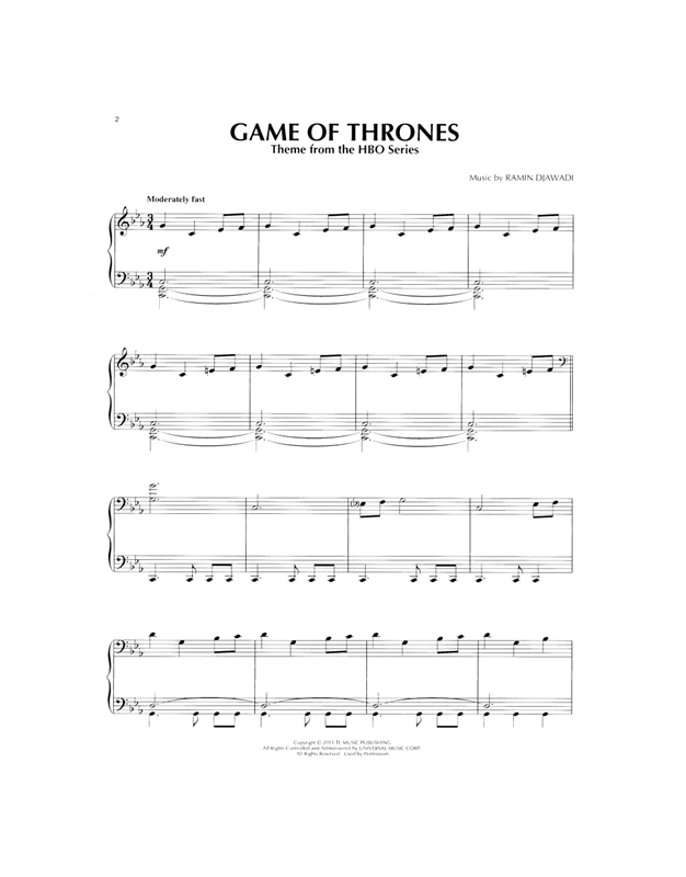 Ramin Djawadi - Game Of Thrones Theme