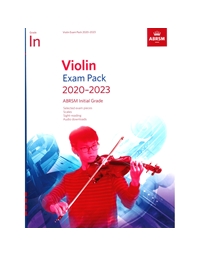 ABRSM Initial Grade - Violin Exam Pack 2020 - 2023