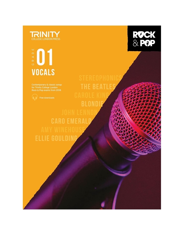 Trinity College London Rock & Pop 2018 Vocals Grade 1